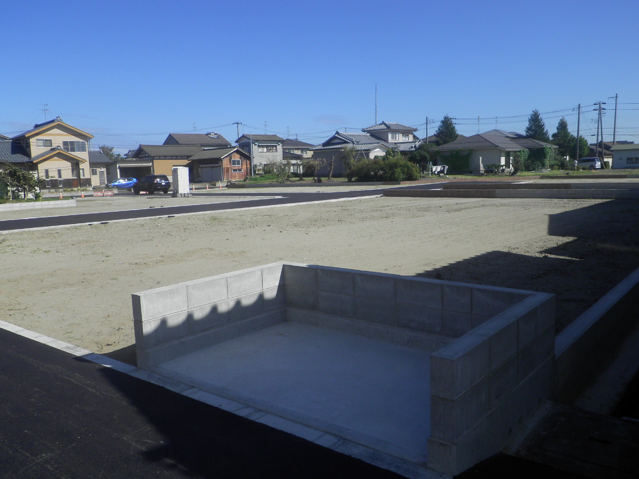 名目所2丁目地内宅地造成工事（10区画）