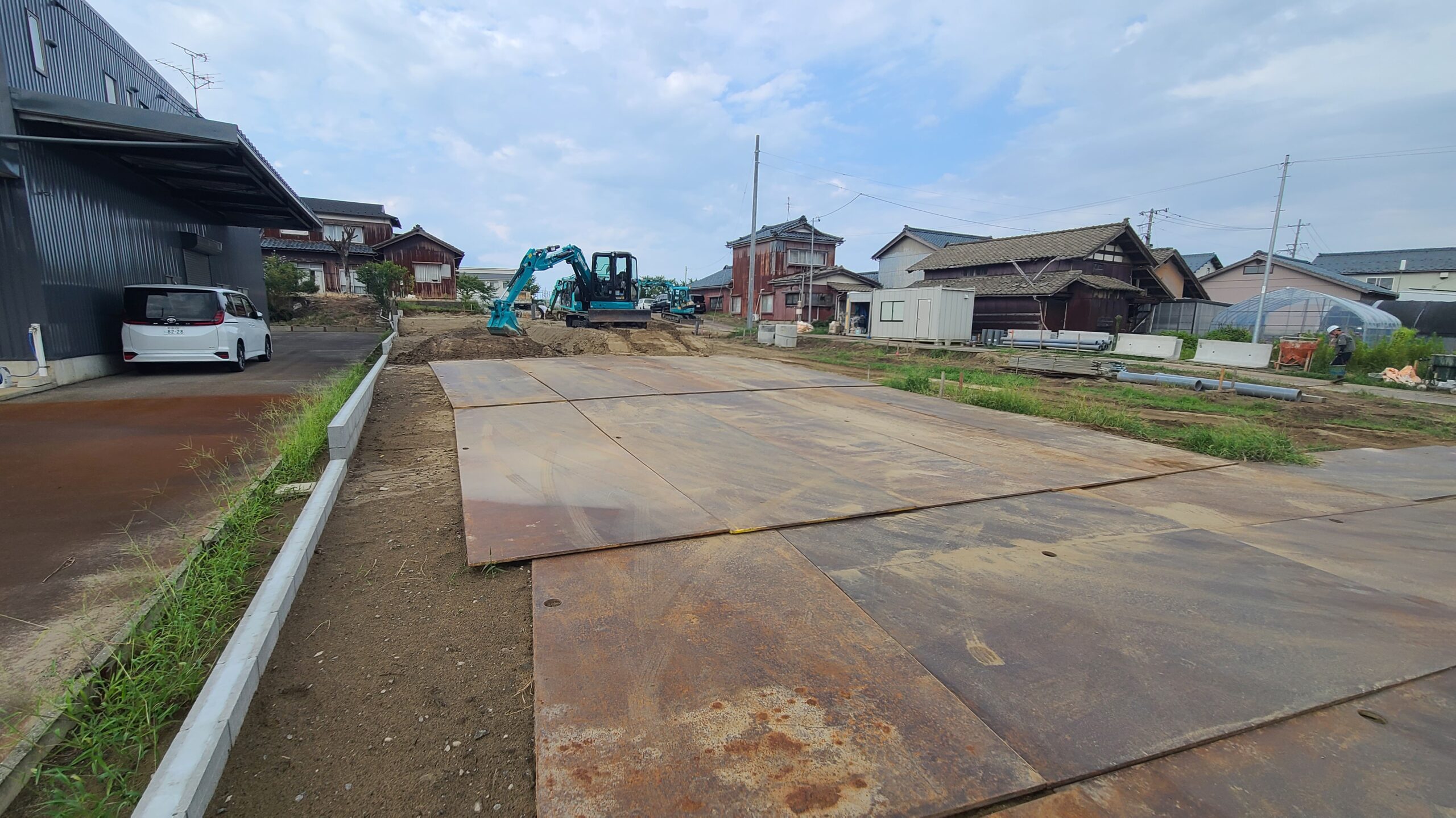西区新道地内宅地造成工事(9区画)